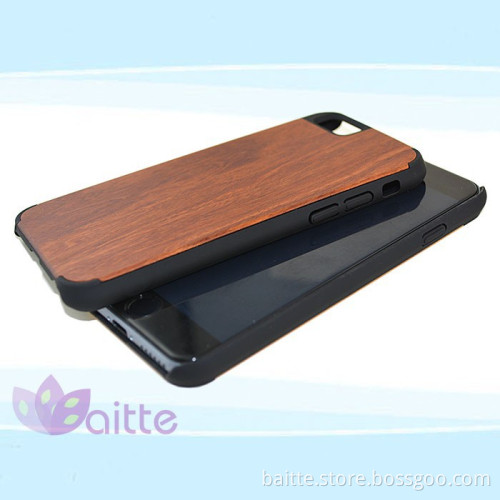 New slim design wooden cover for iPhone 6/iphone 6 puls , Hot sell wood case for iPhone 6 , samll MOQ